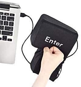 BIG ENTER 巨大 ストレス解消 エンターキー 枕 ビッグ エンターキー パソコン PC BIG 約1700倍 USB おもしろグッズ  大きいクッション 贈の通販はau PAY マーケット - ふうまりストア | au PAY マーケット－通販サイト