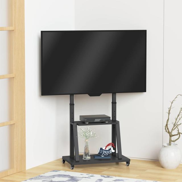 UNHO テレビスタンド キャスター付き 32〜100インチ テレビ台 大型