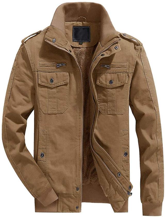 [KEFITEVD] カジュアル アウター メンズ ジャケット スポーツ 立襟 ハーフコート モッズ スキーウェア 雪除け ジャンパー 大きいサイズ KEFITEVD] カジュアル アウター メンズ ジャケット スポーツ 立襟