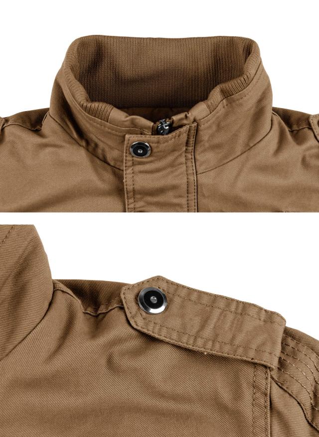 [KEFITEVD] カジュアル アウター メンズ ジャケット スポーツ 立襟 ハーフコート モッズ スキーウェア 雪除け ジャンパー 大きいサイズ KEFITEVD] カジュアル アウター メンズ ジャケット スポーツ 立襟