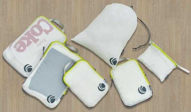 Cipway アィテム収納に最適、超軽量、拡大可能圧縮可能な旅行収納袋セット（ホワイト６点セット）の通販は