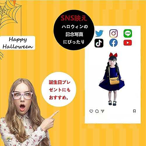 Toyhigend] 魔女っ子ワンピ キキ 風 コスプレ 魔女の宅急便 ハロウィン