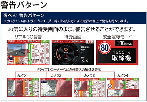 セルスター レーザー式オービス対応レーダー探知機 AR-W86LA日本製 3年メーカー保証 ワンボディ GPSデータ更新無料 OBDII対応 フルマップ_9