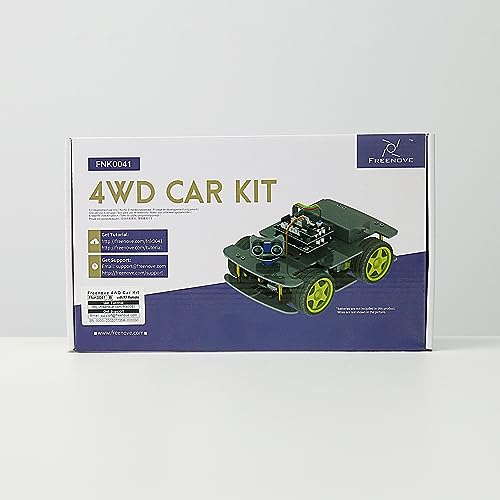 Freenove 4WDカーキット（リモコン付属） - Arduino IDE対応、ライン
