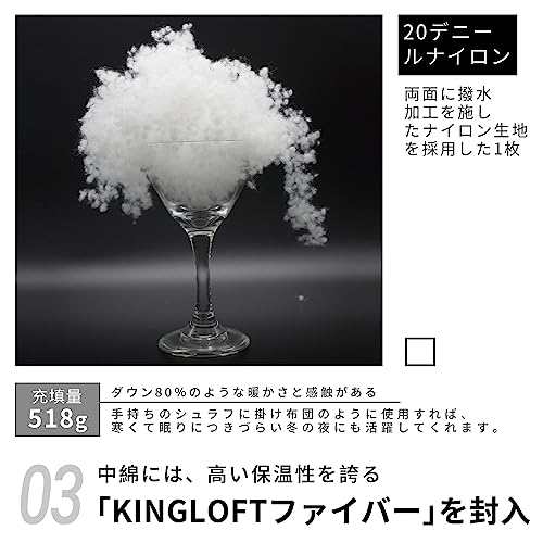 KingCamp ブランケット キャンプ マルチブランケット ひざ掛け 防寒