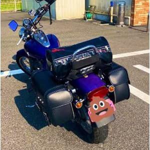 ZSADZS バイク用 アメリカン サイドバッグ 大容量収納 高級品 ツール ...