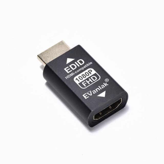 EVanlak(イヴァンラック) HDMI EDIDエミュレーター パススルー 第3世代
