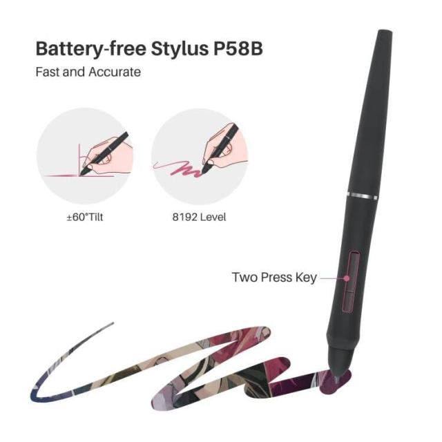Artisul ペンタブ 板タブ スマホで使える 傾き検出機能 エクスプレス