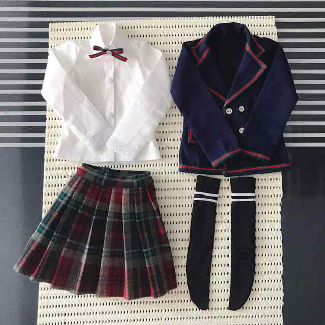 rakulifey 1/4ドール服 学校制服 人形着せ替え ドールアウト