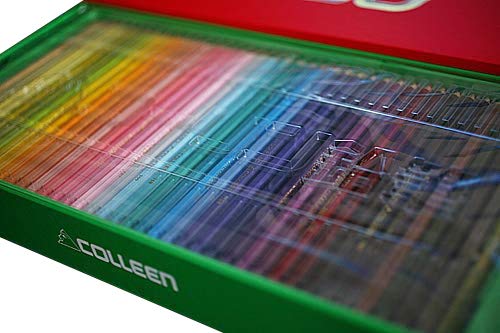コーリン鉛筆(Colleen Pencil) 775六角 120色紙箱入り色鉛筆 775