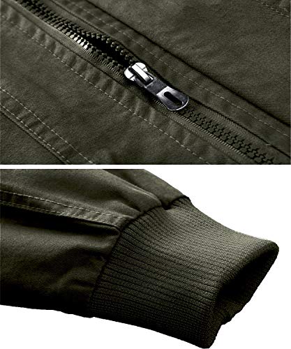 TACVASEN] モッズコート メンズ 防寒性 コート 厚手 フィールド