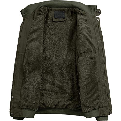 TACVASEN] モッズコート メンズ 防寒性 コート 厚手 フィールド