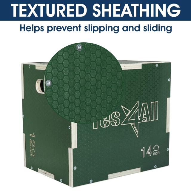 イエスフォーオール(Yes4All) プライオボックス ジャンプトレーニング コンディショニング ジャンプボックス 昇降台 ジャンプ台 ステップ台 体幹トレーニング 51 イエスフォーオール(Yes4All) プライオボックス 木製 ジャンプボックス