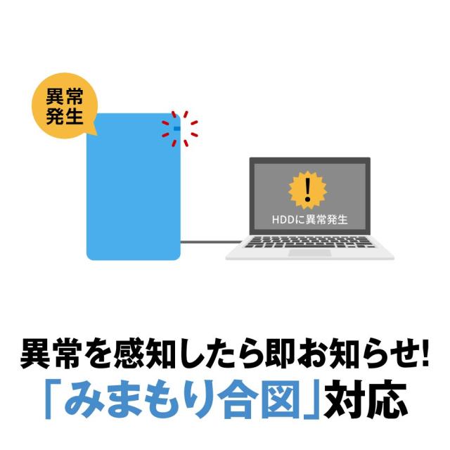 バッファロー BUFFALO USB3.1(Gen.1)対応 耐衝撃ポータブルHDD 5TB ホワイト HD-PGF5.0U3-GWHA_7