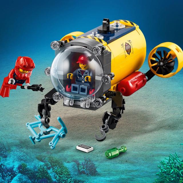 レゴ(LEGO) シティ 海の探検隊 海底探査基地 60265 おもちゃ ブロック プレゼント ボート 男の子 女の子 6歳以上_2
