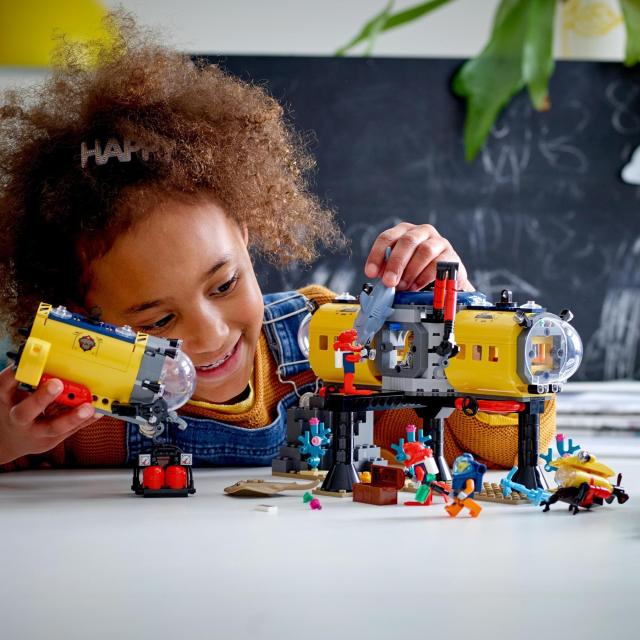 レゴ(LEGO) シティ 海の探検隊 海底探査基地 60265 おもちゃ ブロック プレゼント ボート 男の子 女の子 6歳以上_5