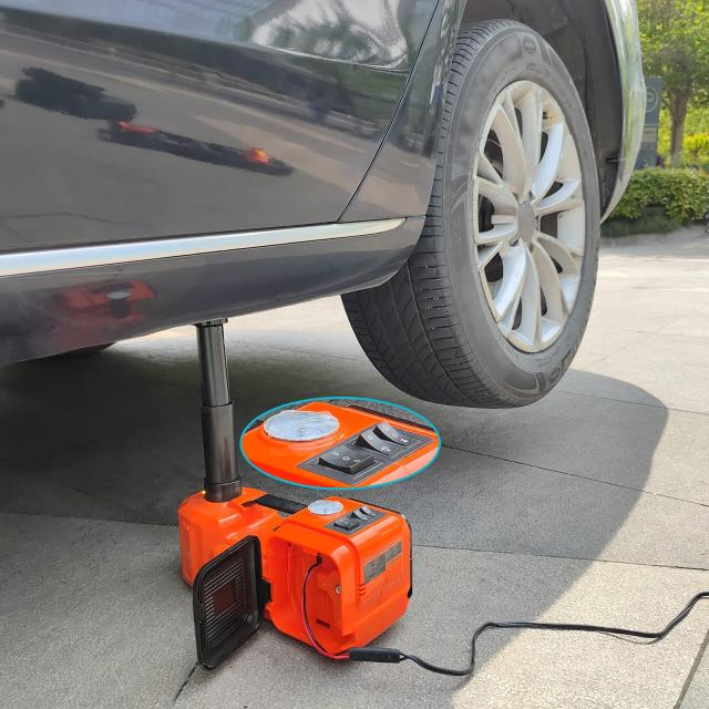 E-HEELP 電動ジャッキ 5T 12V インパクトレンチ付き車用ジャッキ 自動車とSUVに適合電動じゃっき 油圧式 耐荷重 5トン 5000Kg タイヤ交換_6