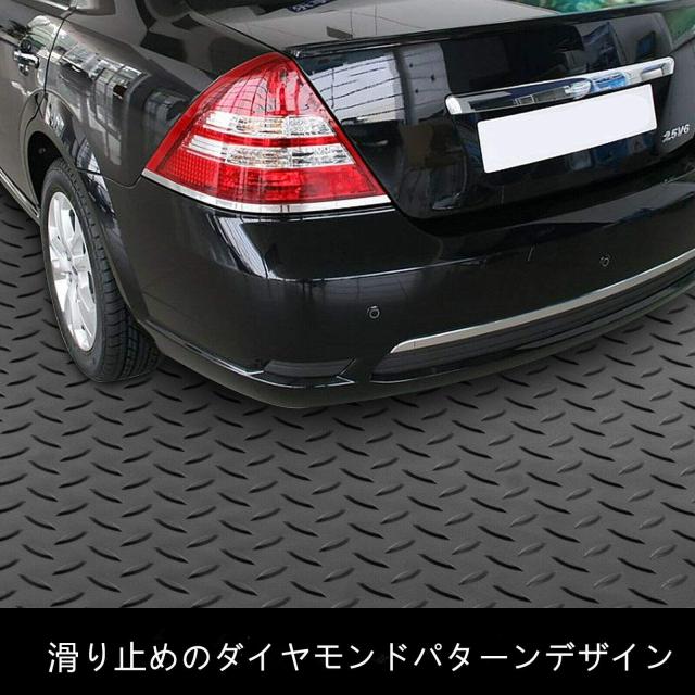 uyoyous ガレージマット バイクガレージマット 長さ5 m 幅1m バイク用敷きゴムマット メンテナンス用マット 床面保護 パーツ保護 工具落_6