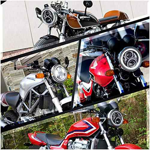 VTR250ヘッドライト，PXPART LED 7インチ ヘッドライト Hi/Loビーム デイライトDRL機能付き CB400SF CB1100  CB750ホンダバイク対応の通販はau PAY マーケット - Treasure-Moments au PAY マーケット店 | au PAY  マーケット－通販サイト