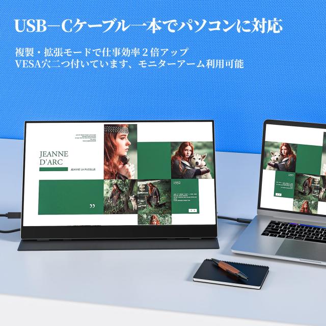 モバイルモニター モバイルディスプレイcocopar 15.6インチ スイッチ用