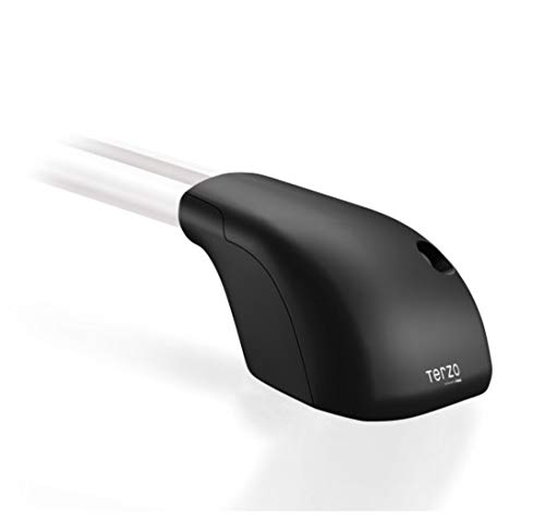 Terzo テルッツォ (by PIAA) ルーフキャリア ベースキャリア フット 4個入 ダイレクトルーフレールタイプ ブラック エアロバー用 ロック