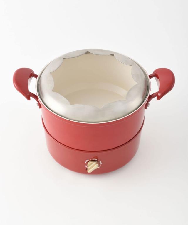 ブルーノ]BRUNO マルチグリルポット グリルポット BOE065 レッド