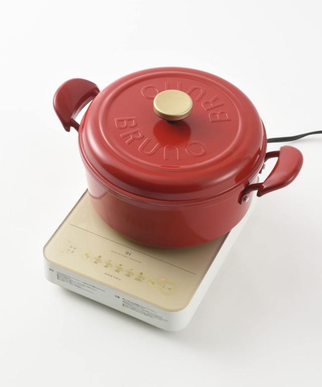 ブルーノ]BRUNO マルチグリルポット グリルポット BOE065 レッド