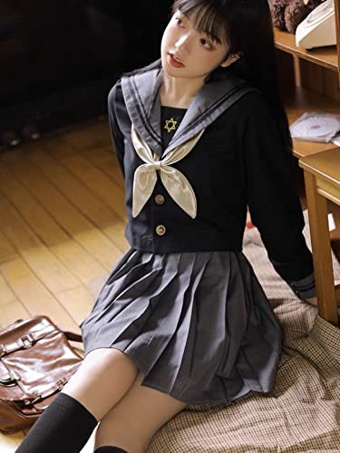 Somnus258] HWX 超大きい 10XLまで 3点セット 女装対応 メンズ 男性 セーラー服 JK 制服 長袖 ネクタイ ミニ スカート  コスプレ 学園祭 の通販はau PAY マーケット - Litlulu Meena | au PAY マーケット－通販サイト