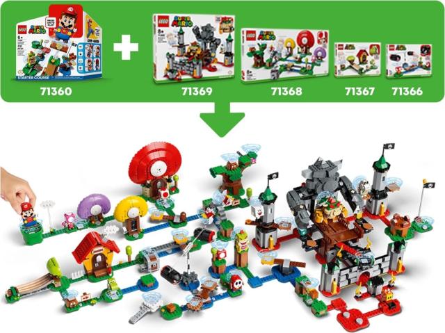 レゴ(LEGO) スーパーマリオ キノピオ と 宝さがし 71368_2