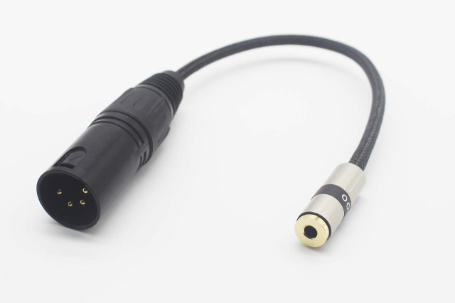 4 Pin XLR 変換 3.5mm 4極 バランス メス ] 8芯銀メッキ線ハンドメイドケーブル採用変換プラグ [ 4 Pin XLR オス ]  変換 バランス ケーの通販はau PAY マーケット - Litlulu Meena | au PAY マーケット－通販サイト