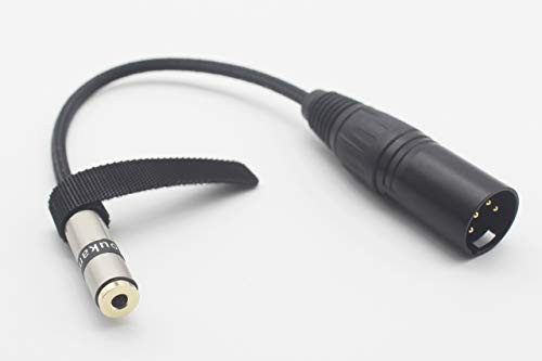 4 Pin XLR 変換 3.5mm 4極 バランス メス ] 8芯銀メッキ線ハンドメイドケーブル採用変換プラグ [ 4 Pin XLR オス ] 変換  バランス ケーの通販はau PAY マーケット - アブソリュート au PAY マーケット店 | au PAY マーケット－通販サイト