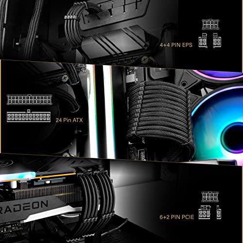 18AWG PC電源 延長ケーブル、GPU/CPU 用 PC スリーブケーブル Amazon.co.jp: AsiaHorse PC用スリーブケーブル GPU/CPU用PC電源