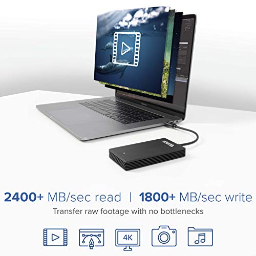 Plugable Thunderbolt 3 NVMe SSD ドライブ - 512GB、読み書き転送レート 2400MBs/1800MBs までサポートの通販は