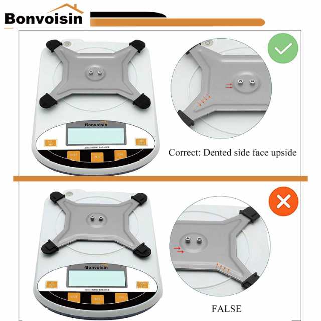 Bonvoisin デジタルはかり 1000gx0.01g 精密電子はかり 10mg 高精度