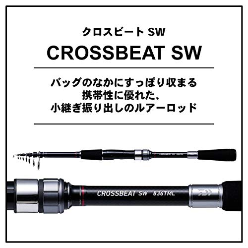 ダイワ(DAIWA) 振り出しルアーロッド CROSSBEAT SW 967TMH 釣り竿の通販は