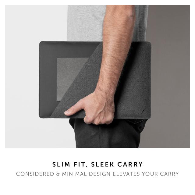 NATIVE UNION [ネイティブユニオン] Stow Slim Macbook スリーブ−MacBook Pro 16インチ、MacBook Pro 15インチ (2016-2019年) − プレミの通販は