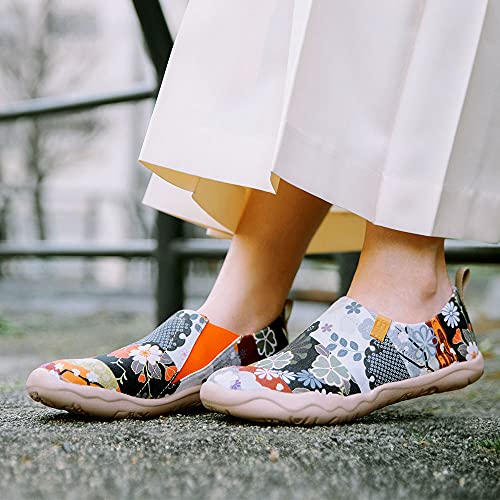 UIN 旅行靴 スリッポン レディース スニーカー 和風コレクション 靴