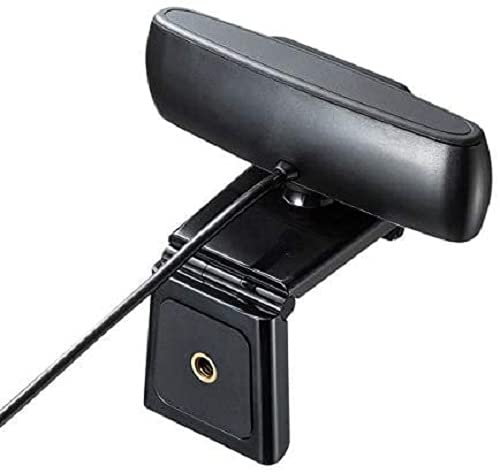 サンワサプライ(Sanwa Supply) 会議用ワイドレンズWEBカメラ(3mロングケーブルタイプ ) USB接続 150°超広角 マイク内蔵 Skype対応 ブラ_1