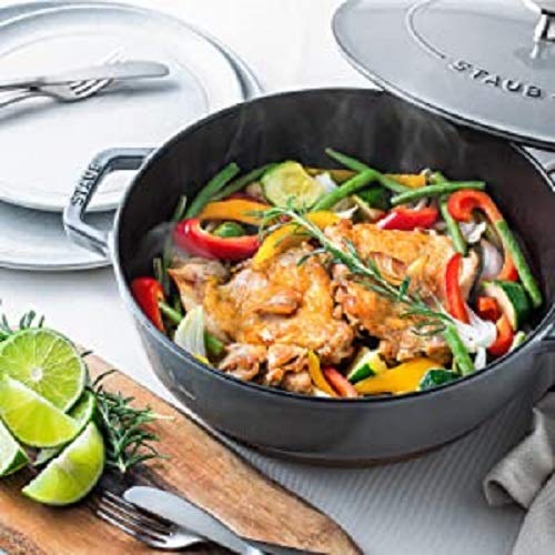 ストウブ(Staub) 「 ブレイザー ソテーパン グレー 26cm 」 大きい