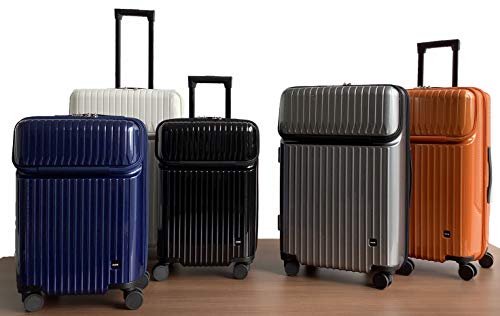 [エース] スーツケース キャリーケース キャリーバッグ 機内持ち込み sサイズ 1泊2日 2泊3日 34L フロントポケット 13.3inch PC収納 キャ