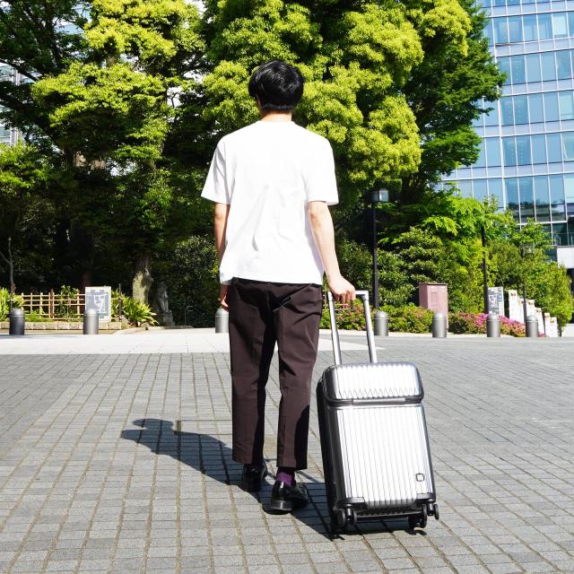 [エース] スーツケース キャリーケース キャリーバッグ 機内持ち込み sサイズ 1泊2日 2泊3日 34L フロントポケット 13.3inch PC収納 キャ