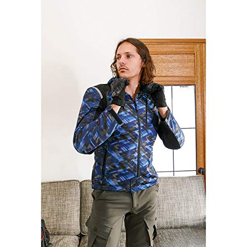 [KOMINE] バイク用 プロテクトフルメッシュパーカ JK-135 1212 春夏向け CE規格レベル2 メッシュ素材 プロテクター 07-135 メンズ Plaid の通販は