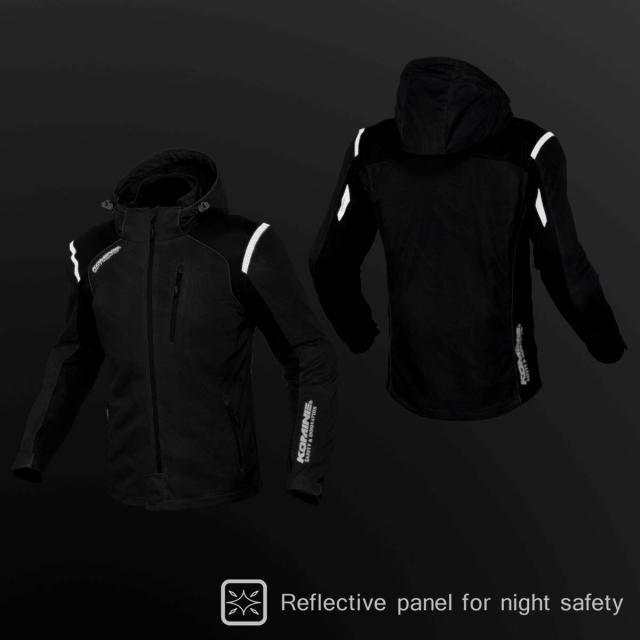 [KOMINE] バイク用 プロテクトフルメッシュパーカ JK-135 1212 春夏向け CE規格レベル2 メッシュ素材 プロテクター 07-135 メンズ Plaid の通販は