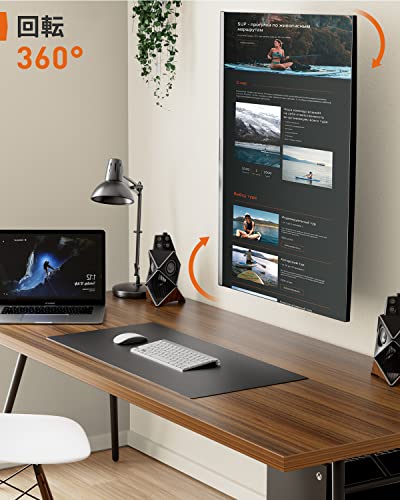 壁掛けテレビ 金具 アーム式 13-42インチ対応 耐荷重20kg黒 Amazon