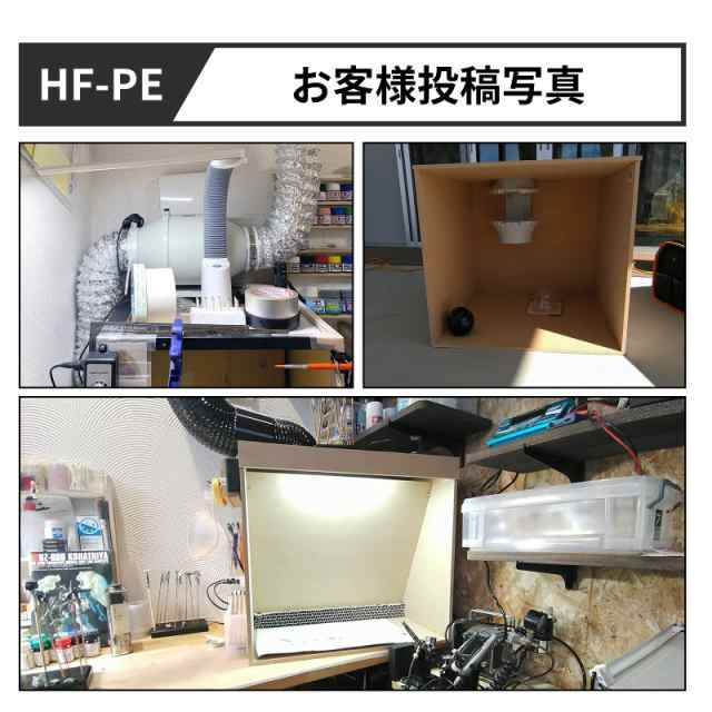 Hon＆Guan ダクトファン 200mm インバータダクトファン 【インボイス制度登録店】 省エネ 塗装ブース用換気扇 110V〜120V 無段階調速スイの通販は