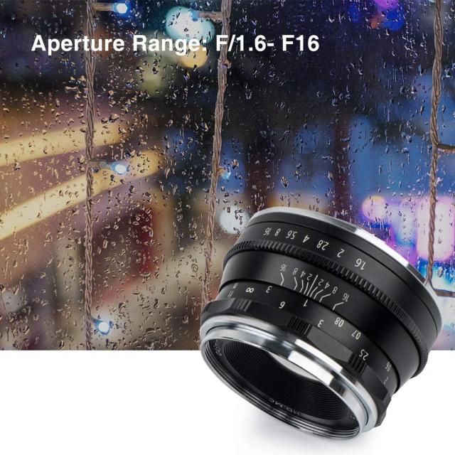 Pergear 35mm F1.6 交換用レンズ ソニーEマウントカメラに対応