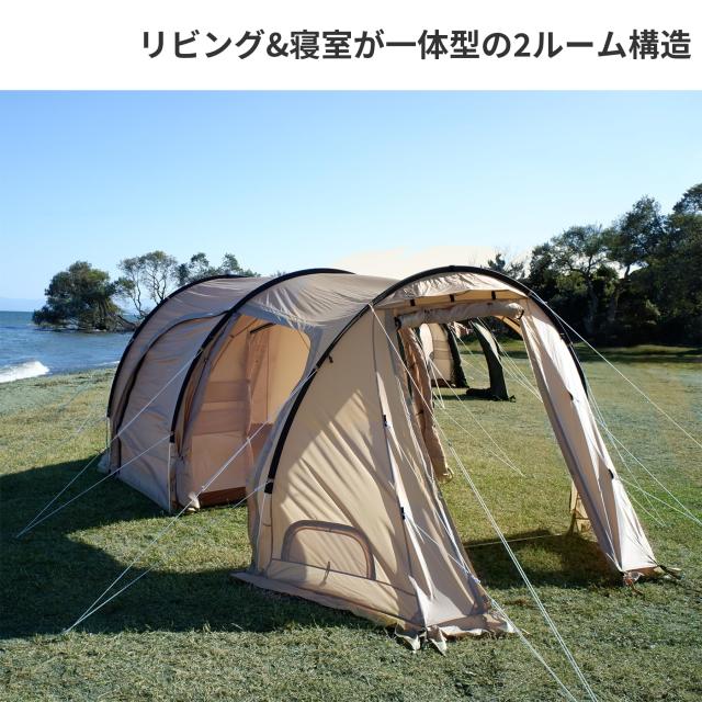 DOD カマボコテント3S タン KAMABOKO TENT TAN 中古品
