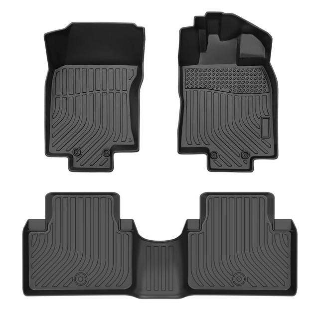 Orealauto 日産 エクストレイル フロアマットt32 防水 3D立体 ゴム TPE素材 T32/NT32/HT32/HNT32型 足元マット カバー耐汚れ 滑り止 運転_2