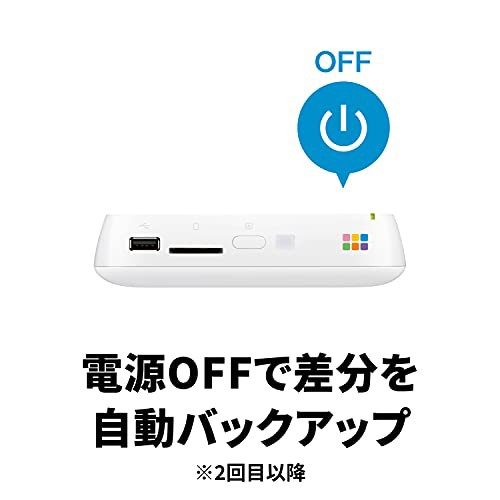 バッファロー BUFFALO おもいでばこ 安心バックアップキット 2TB PD ...