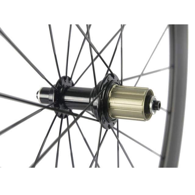 SUPERTEAM 38/50/60/88mm カーボン ーホイールセット700c クリンチャ23mm ホイール UDマット (38mm/23mm)